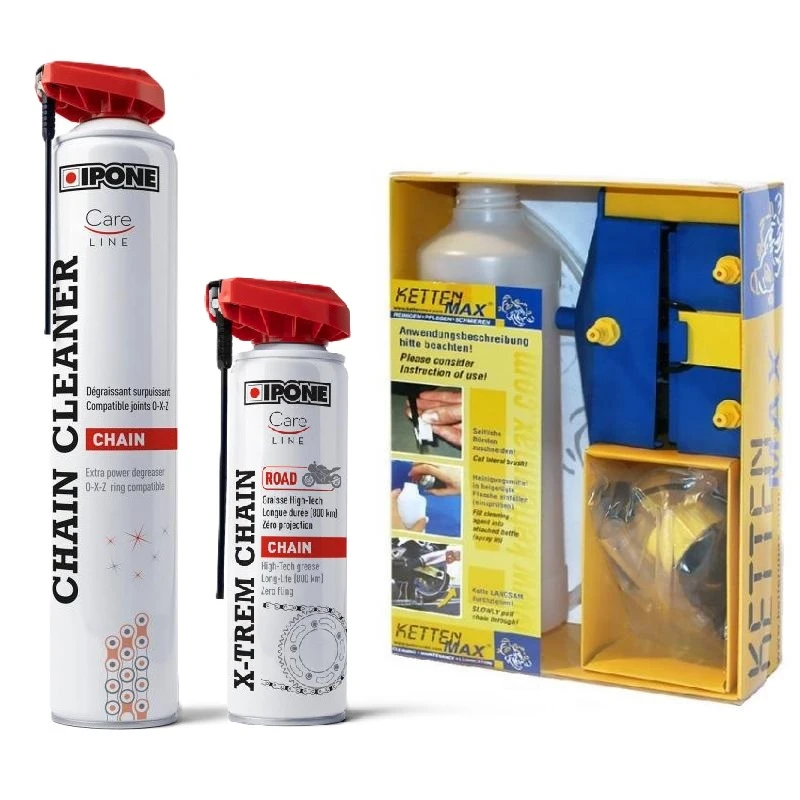 KETTENMAX / IPONE - Kit curatare + ungere lant, varianta ROAD X-TREM
