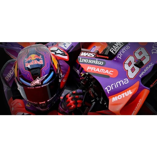ALPINESTARS SUPERTECH R10 LE MARTINATOR R01 REPLICA Albastru/Mov/Rosu