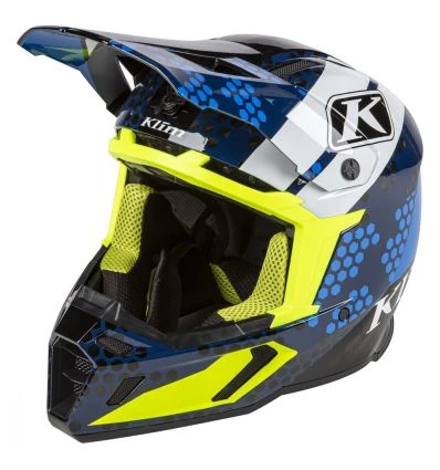 KLIM F5 Koroyd Helmet Tactik Kinetik Blue