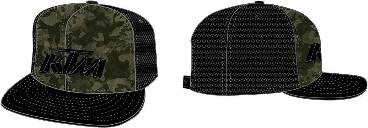 KTM CAMO TRUCKER CAP