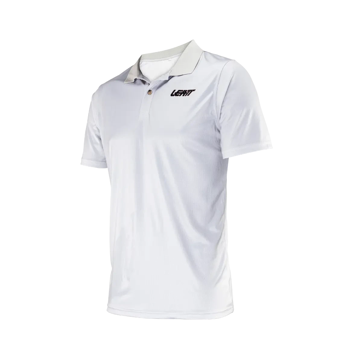 Leatt Polo Shirt Team Short Steel
