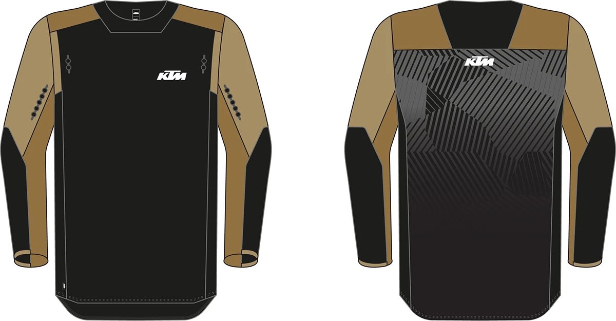 KTM RACETECH JERSEY BLK/SAFARI