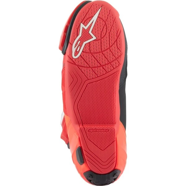 ALPINESTARS SUPERTECH R Negru/Rosu fluo/Rosu