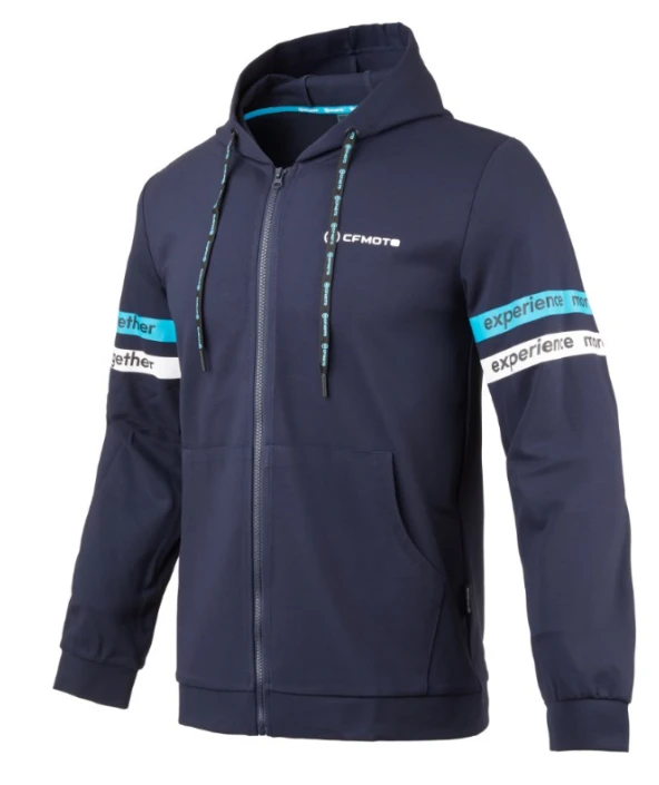 Hanorac barbati cu gluga navy blue CFMOTO