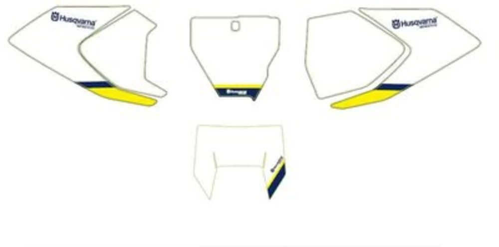 Husqvarna Start number backgrounds