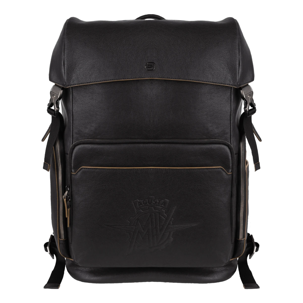 MVAgusta PIQUADRO LEATHER BACKPACK