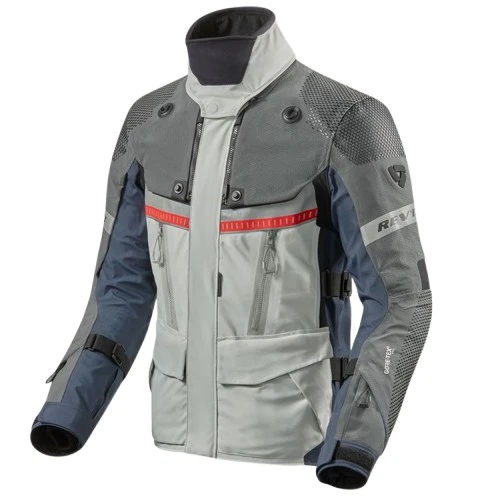 REV'IT! Dominator 3 GTX Jacket Silver-Blue