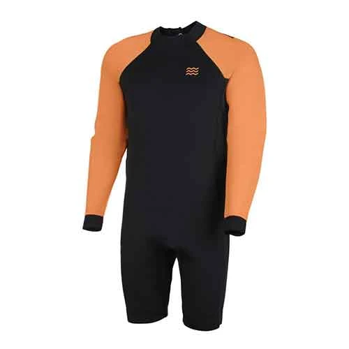 Costum cu maneca lunga pentru barbati 2/2 mm Portocaliu