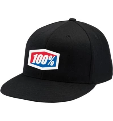 100% OFFICIAL J-Fit FlexFit®Hat Black