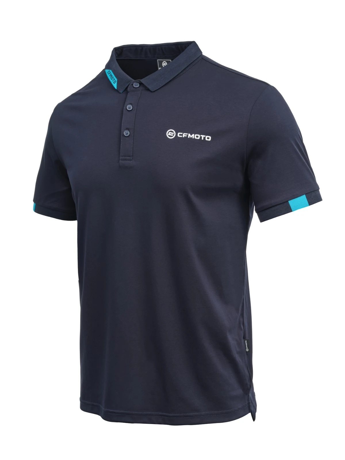 CFMOTO tricou barbati polo navy casual
