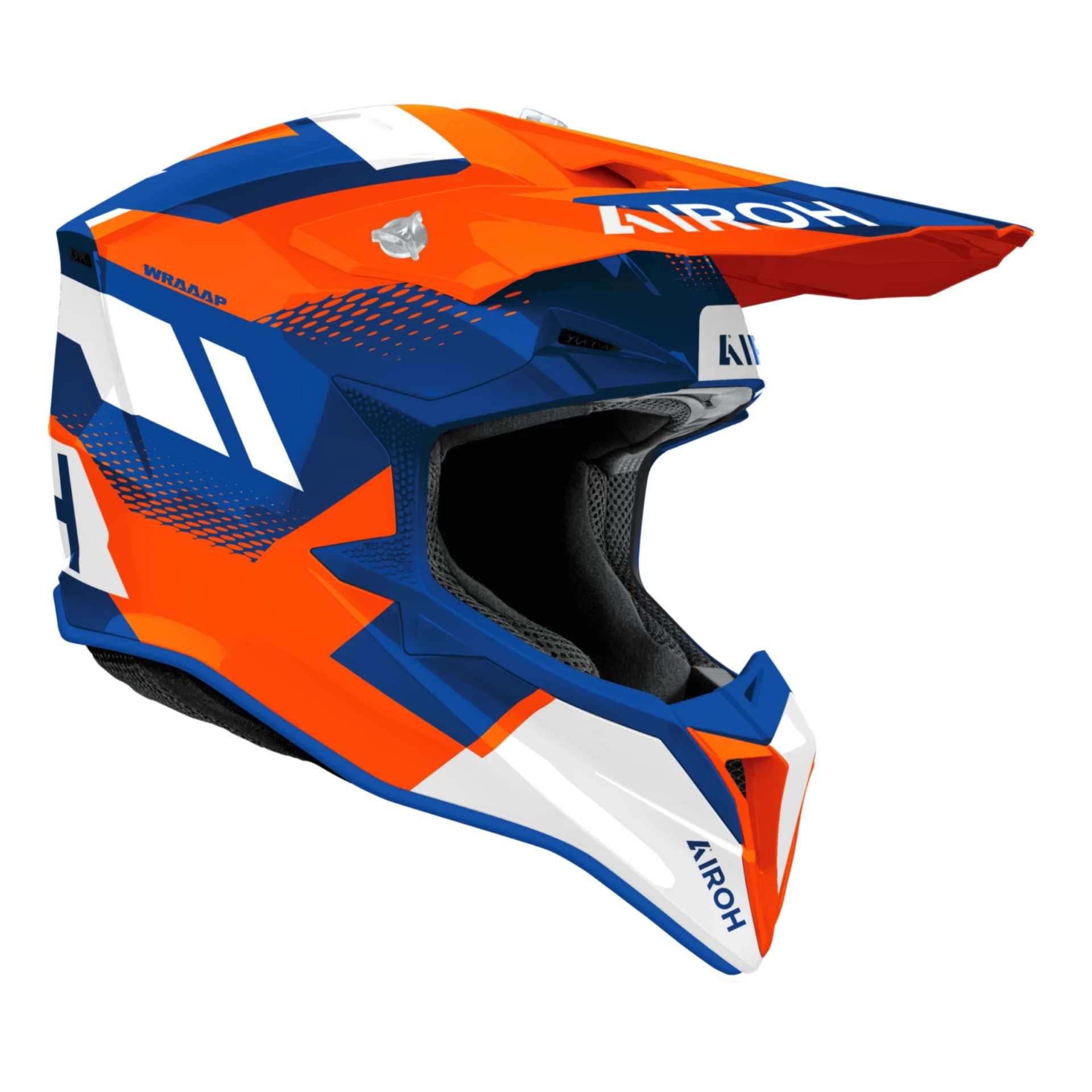 Airoh WRAAAP VISION ORANGE/BLUE GLOSS