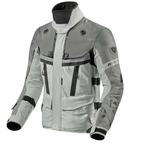REV'IT! Dominator 3 GTX Jacket Silver-Anthracite
