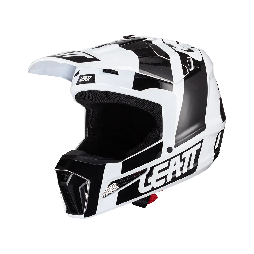 Leatt Helmet Moto 3.5 Jr V24 Blk/Wht 2025