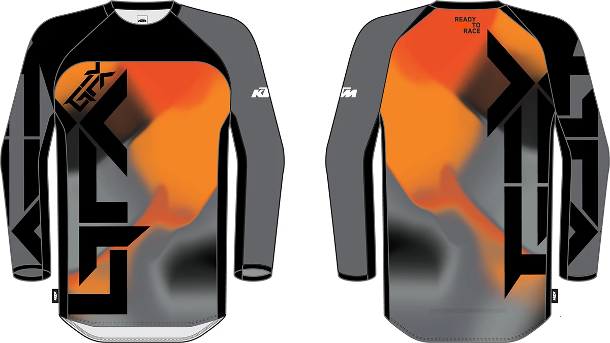 KTM GRAVITY-FX JERSEY BLK/GREY