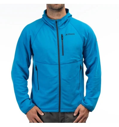 KLIM Highline Hoodie Imperial Blue - Dress Blues