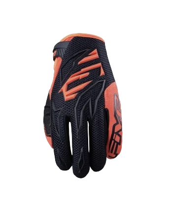 FIVE MXF3 KIDS Black-Fluo Orange