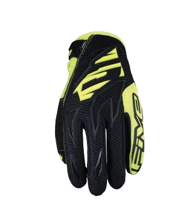 FIVE MXF3 KIDS Black-Fluo Yellow