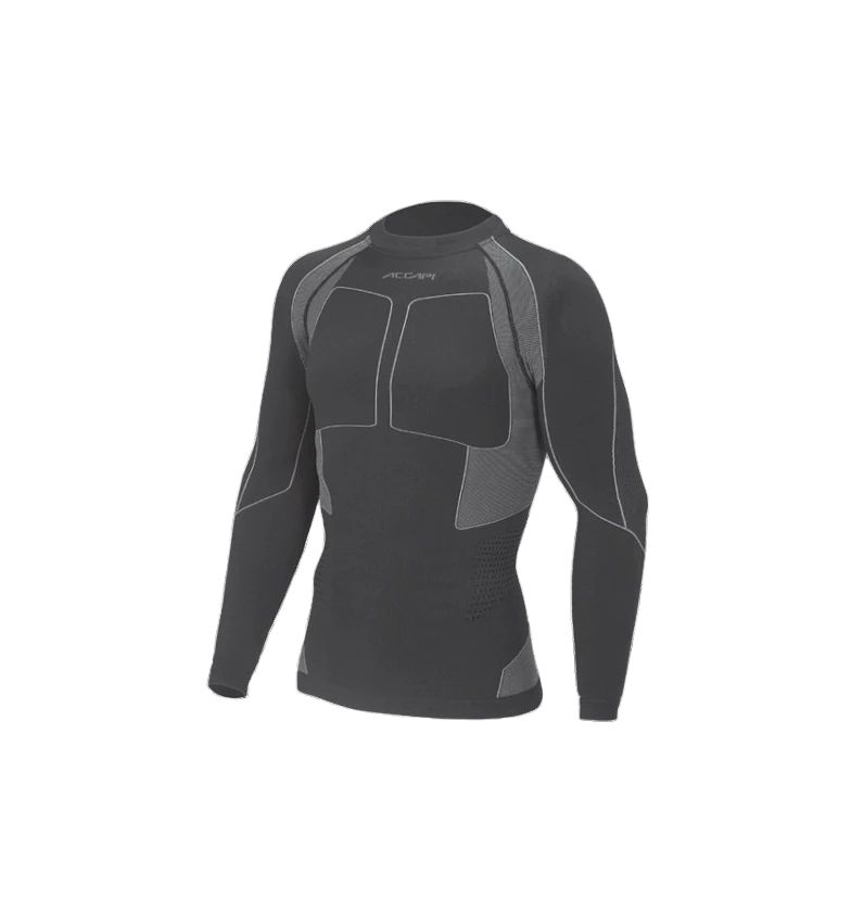 Accapi Men's L.S Shirt POLAR - Black/Anthracite