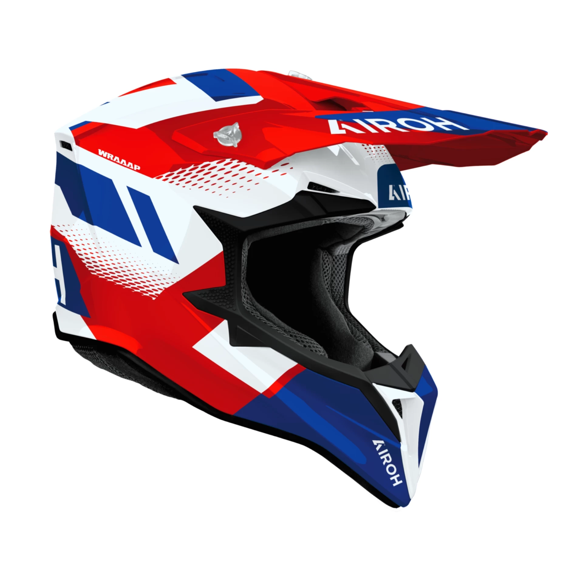 Airoh WRAAAP VISION RED/BLUE GLOSS